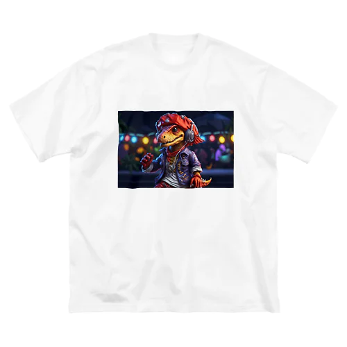 フェス好き恐竜 Big T-Shirt