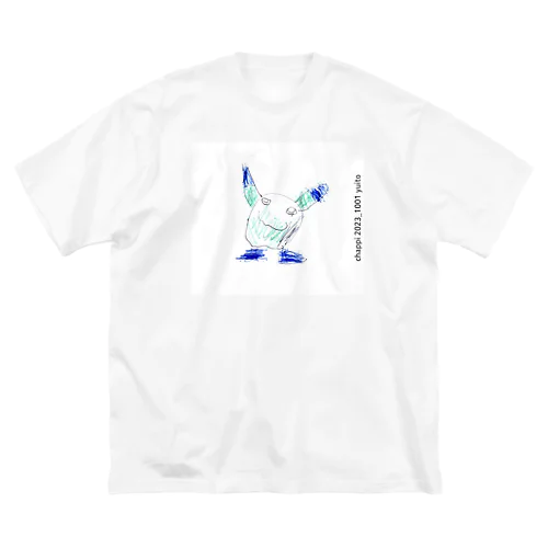 チャッピー　キッズイラスト ビッグシルエットTシャツ