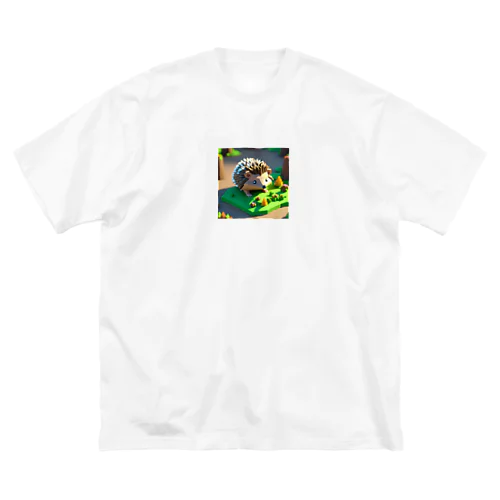 マイクラ的なハリネズミ ビッグシルエットTシャツ