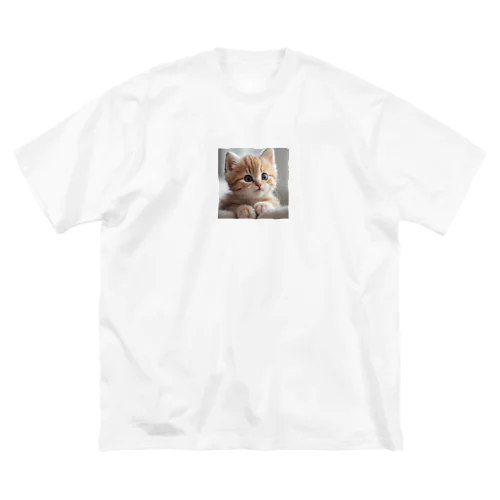 癒される猫のイラスト Big T-Shirt