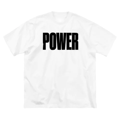 POWER パワー 筋肉 Big T-Shirt