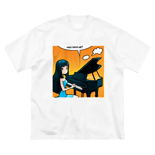 音楽の魔法 ビッグシルエットTシャツ