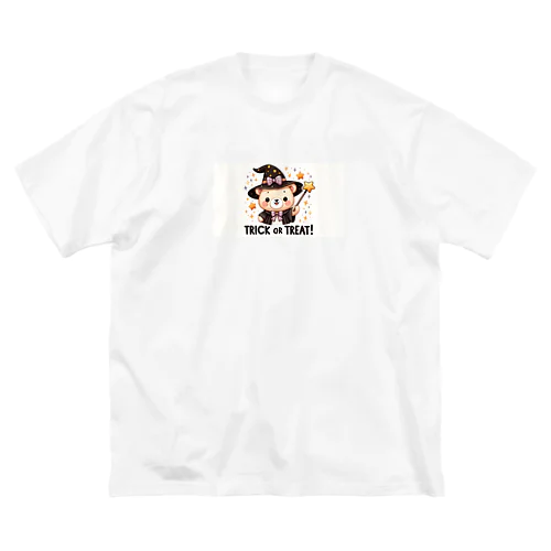 ハロウィンのクマウィン ビッグシルエットTシャツ