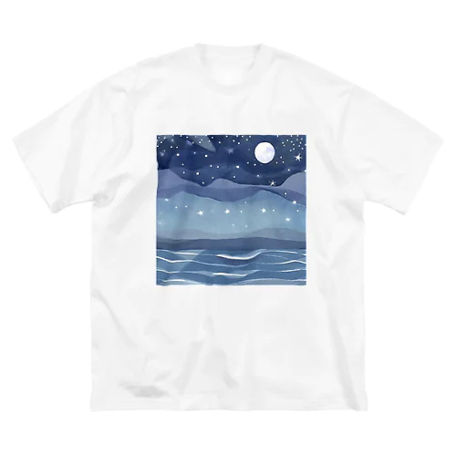 星空の夜 Big T-Shirt