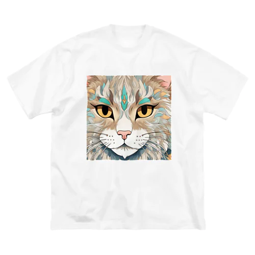 猫の魅力 ビッグシルエットTシャツ