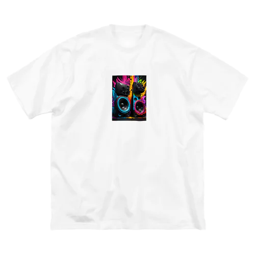 Graffiti Speaker ビッグシルエットTシャツ