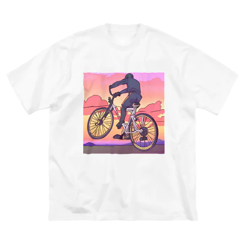 マウンテンバイクイラスト Big T-Shirt