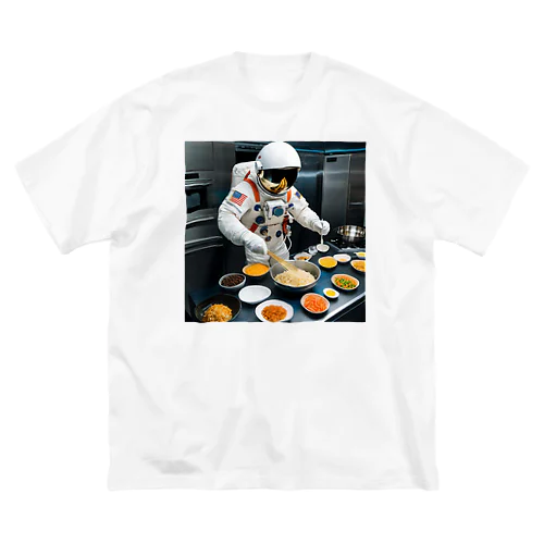 スペースクッキング炒飯編 ビッグシルエットTシャツ