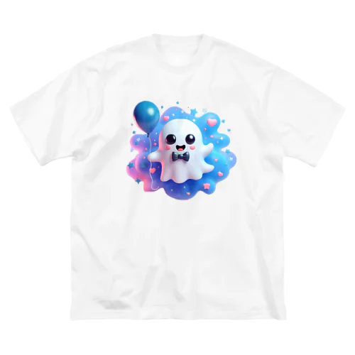 可愛いおばけ『ケケ』くん ビッグシルエットTシャツ