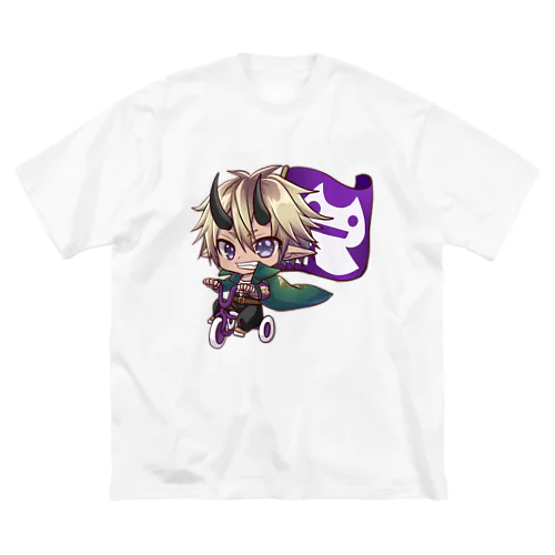 ロキロキ団三輪車アバ雷炎ちゃん Big T-Shirt