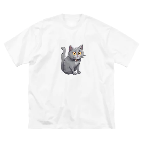 グレーキャット Big T-Shirt