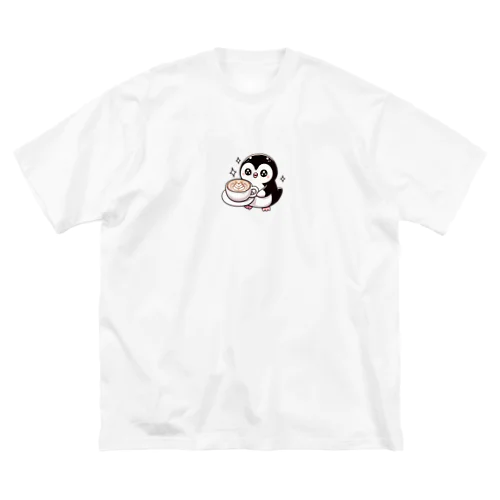 ペンギンバリスタのラテアート Big T-Shirt