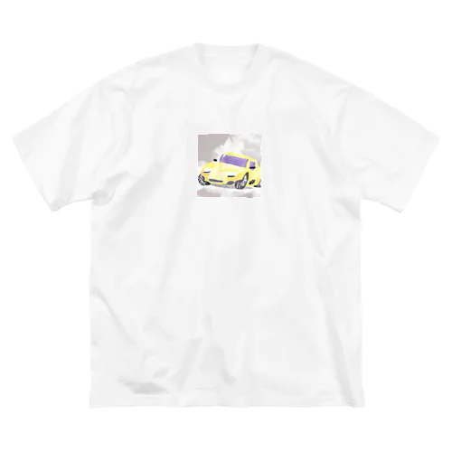 人気！水彩画風スポーツカー Big T-Shirt