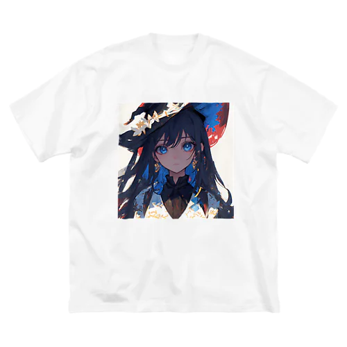 魔女イラストグッズ ビッグシルエットTシャツ