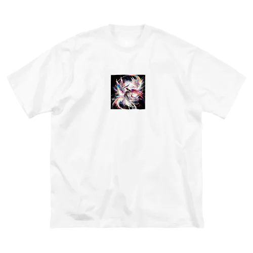 白き翼、黒き翼。その手に抱くは愛しの君! Big T-Shirt