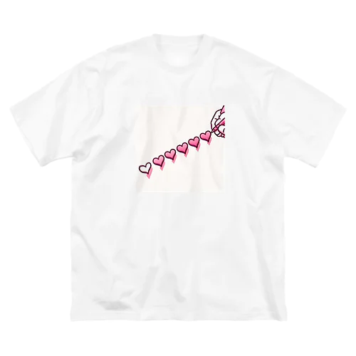 ハート💞 ビッグシルエットTシャツ