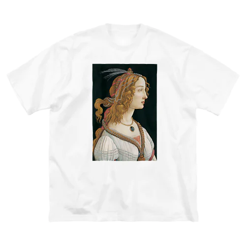 若い女性の肖像 / Portrait of a Young Woman ビッグシルエットTシャツ