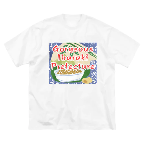 【茨城県】ご当地名産デザイングッズ Big T-Shirt