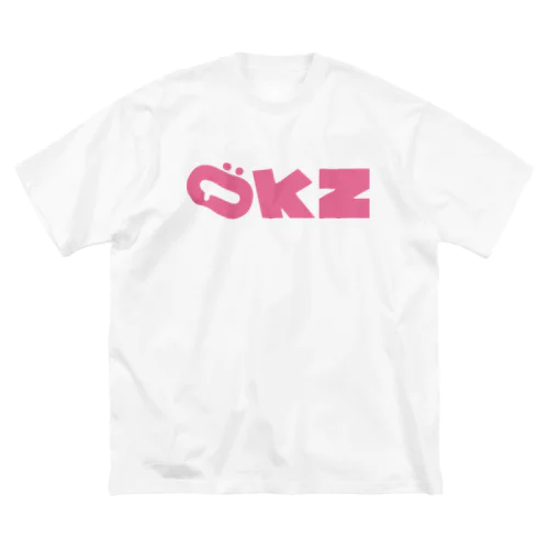 OKZ くいしんぼう Tシャツ ビッグシルエットTシャツ