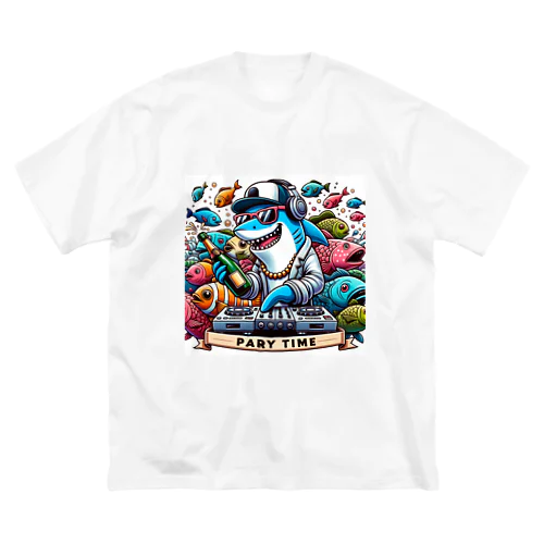 DJシャーク(PARY TIME) Big T-Shirt