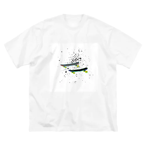 オシャレなスケボーデザイン✨🛹 ビッグシルエットTシャツ