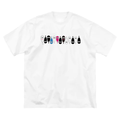 串揚げ串カツクシニョロワールドグッズ ビッグシルエットTシャツ