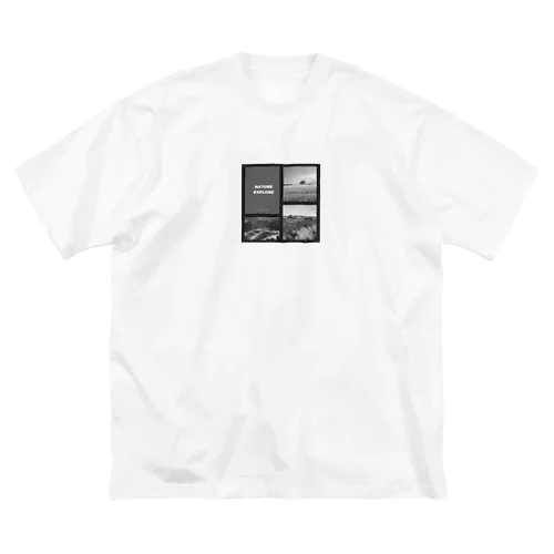 monochrome-モノクロ- ビッグシルエットTシャツ