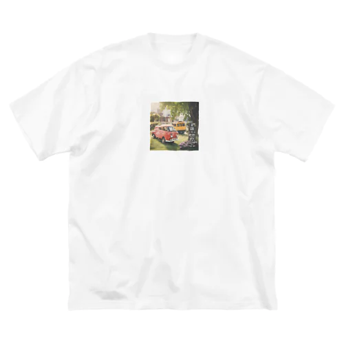 クルマ ビッグシルエットTシャツ