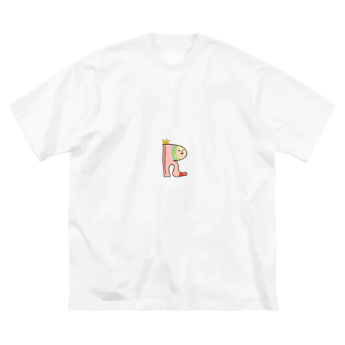 アルファベットシリーズ「R」 Big T-Shirt