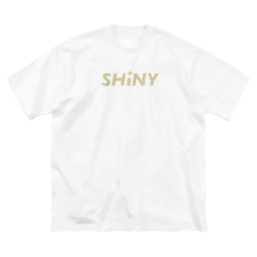 SHiNY LOGO ビッグシルエットTシャツ