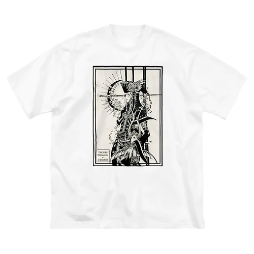 漆黒月の旋律(モノクローム) ビッグシルエットTシャツ