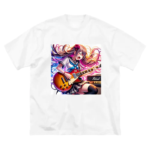 ギタリスト女子　アニメ Big T-Shirt