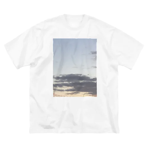 夕焼け､､､3 ビッグシルエットTシャツ