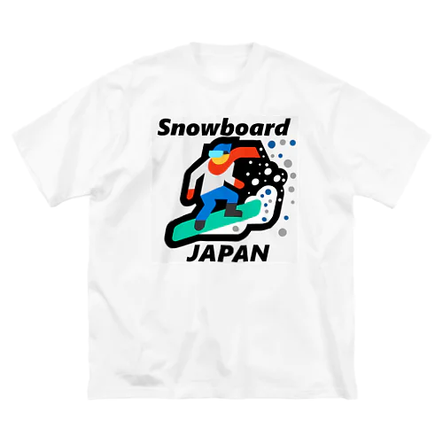 スノーボード（ snowboard ）素晴らしいボードライフをお祈りいたします。ご安全に！ 루즈핏 티셔츠