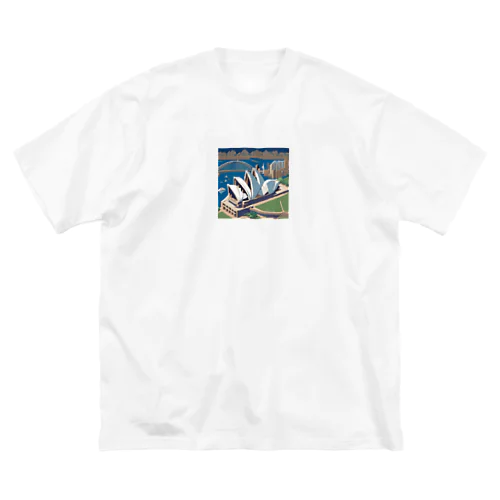 シドニーオペラハウス ビッグシルエットTシャツ