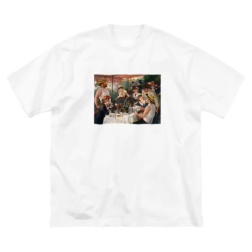 ルノワール「舟遊びをする人々の昼食」　ピエール＝オーギュスト・ルノワールの絵画【名画】 Big T-Shirt