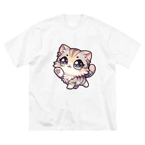 ちびニャン・パティオ ビッグシルエットTシャツ