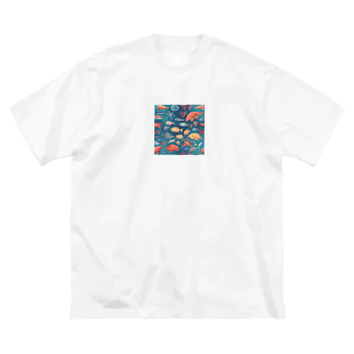 海洋生物 Big T-Shirt