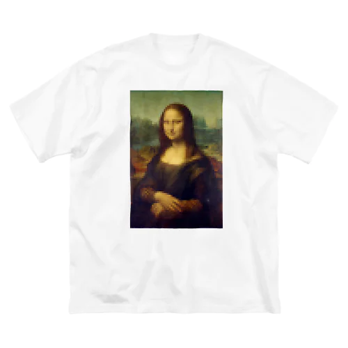 ドット絵のモナリザ ビッグシルエットTシャツ