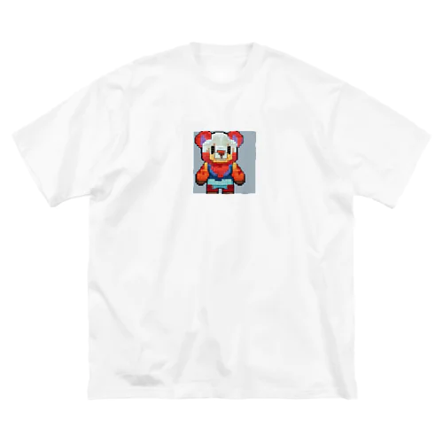 ドット絵ワンゲニベスト ビッグシルエットTシャツ