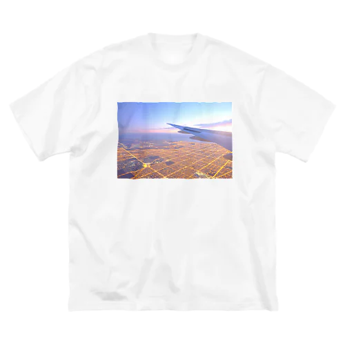 Sunrise at Chicago ビッグシルエットTシャツ