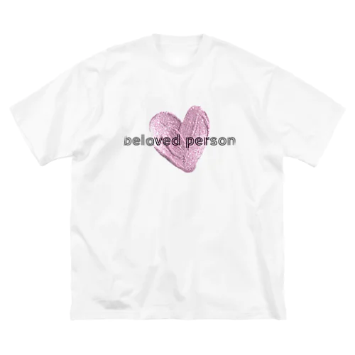 beloved person ビッグシルエットTシャツ