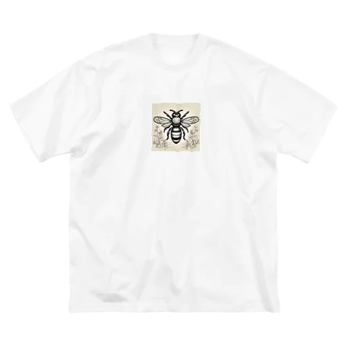 蜂ロゴ ビッグシルエットTシャツ