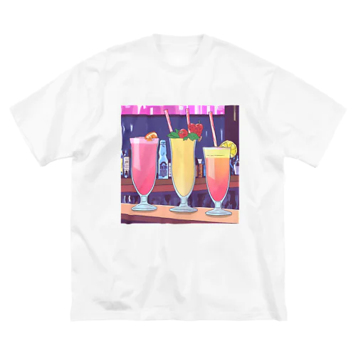 カクテル ビッグシルエットTシャツ