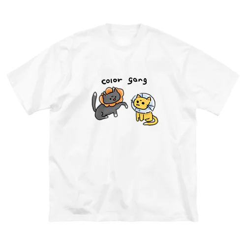 カラーギャング ビッグシルエットTシャツ