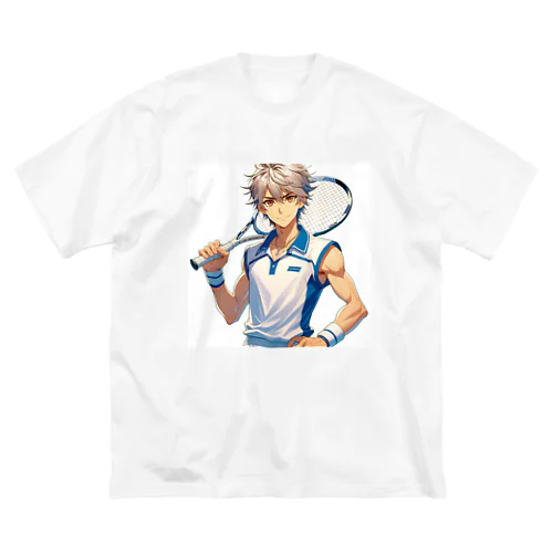 テニスプレイヤーTakashiくん ビッグシルエットTシャツ