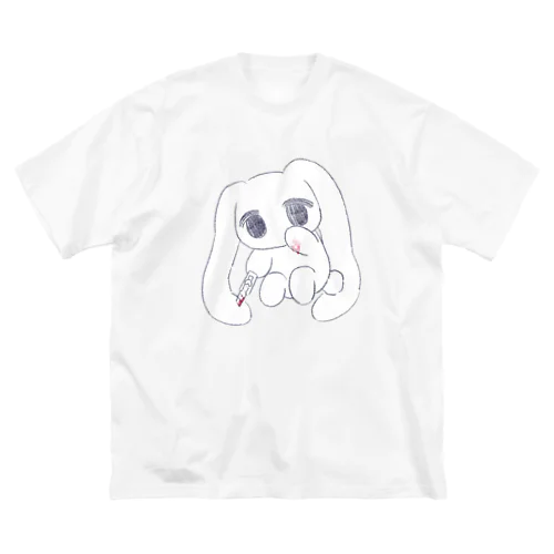 しんどみうさぎちゃん ビッグシルエットTシャツ