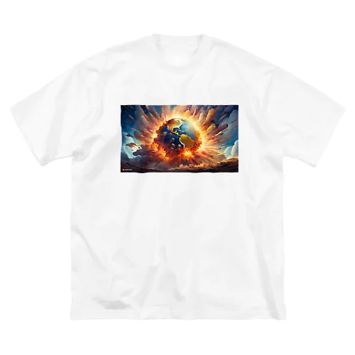 惑星が地球に落下、そして大爆発のグッズ Big T-Shirt