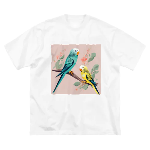 インコ１ ビッグシルエットTシャツ