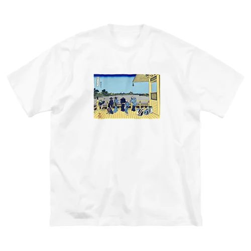 北斎「富嶽三十六景㊱　五百らかん寺さざゐどう」葛飾北斎の浮世絵 Big T-Shirt